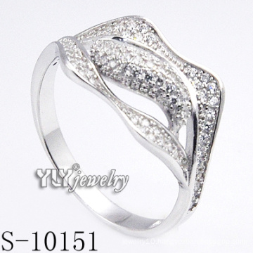 925 Silver Jewelry with Cubic Zirconia Women Ring (S-10151)
